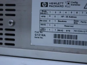 Agilent G1316A COLCOM 1100 Series Column Compartment with Temperature Control, 7 of 7