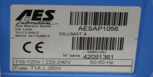 AES Dilumat 4 Automated Gravimetric Diluter and Analytical Dispenser, 3 of 4
