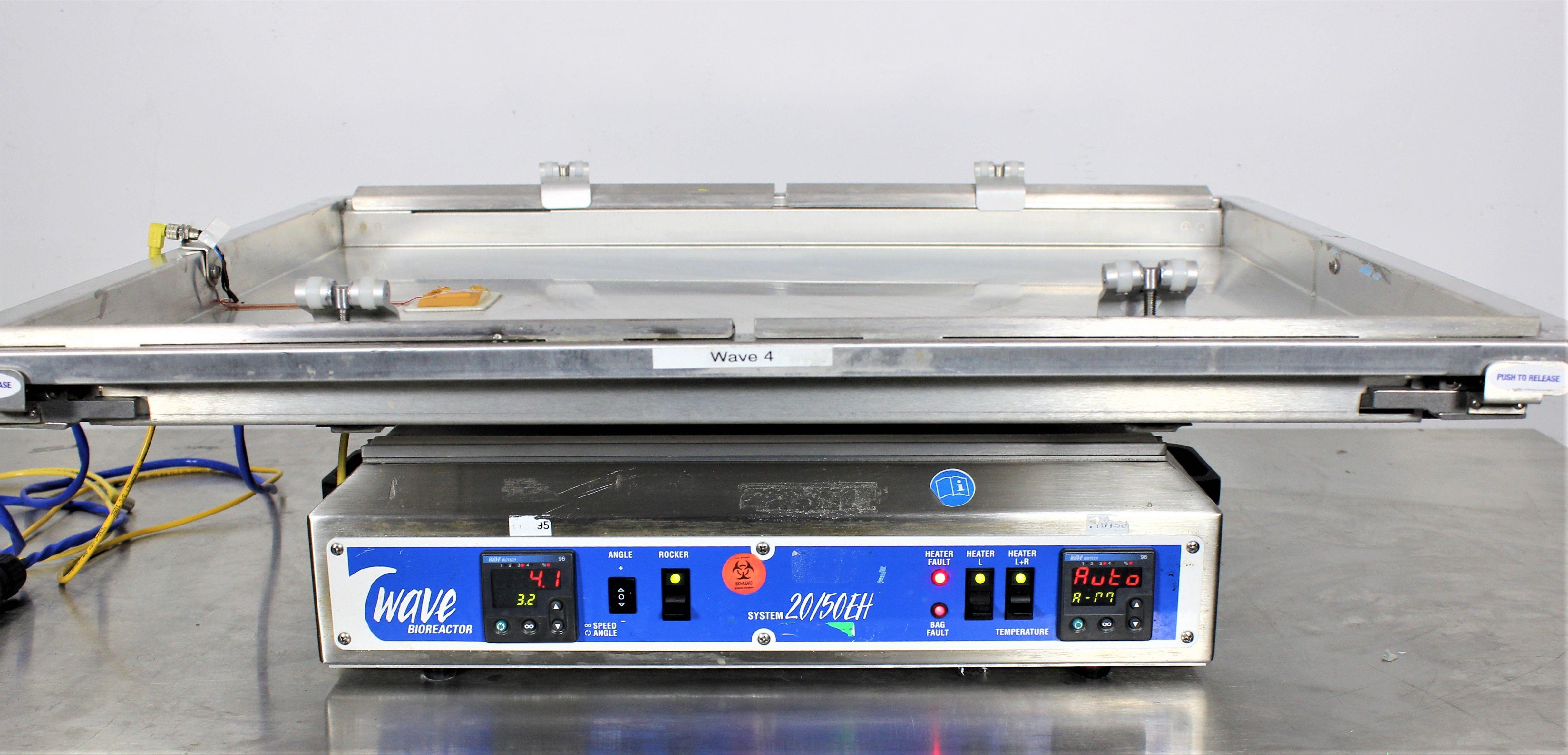 Wave Biotech Base2050EH Rocking Motion Bioreactor with 50L Single-Use Bag and Flexible Control