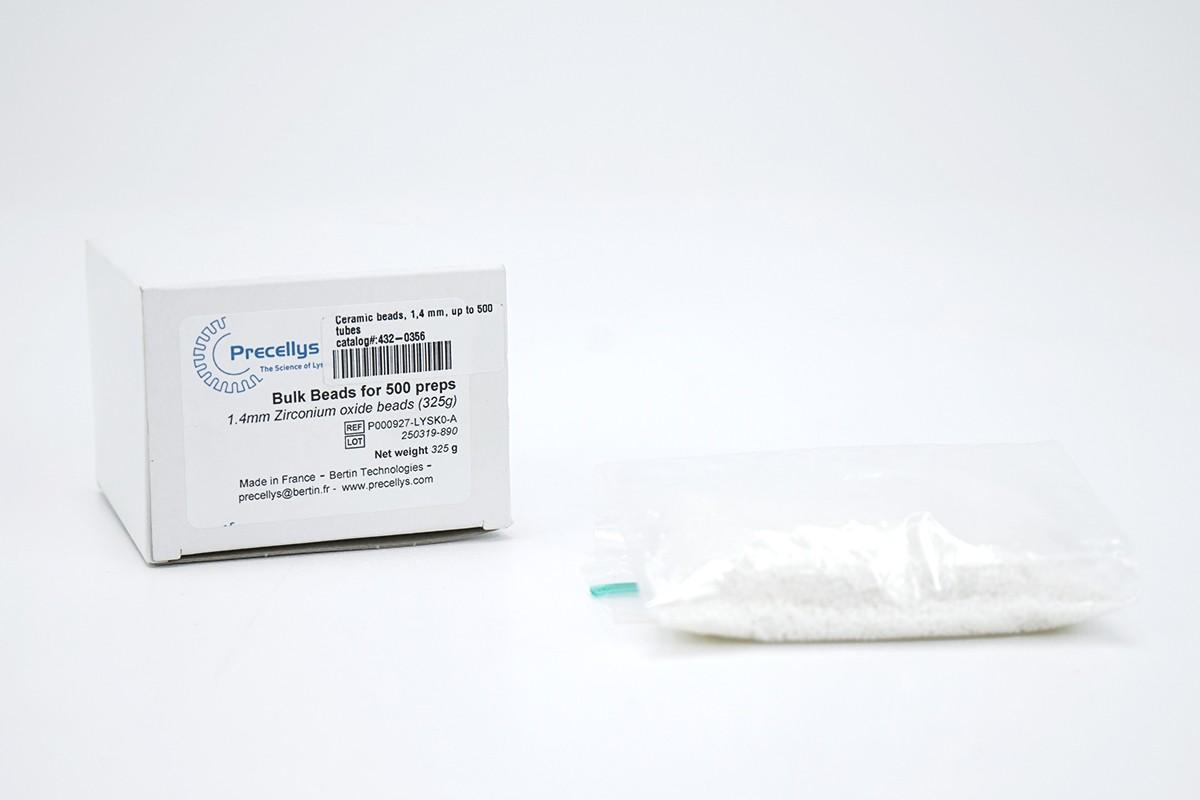 Bertin Technologies 1.4 mm Zirconium Oxide Grinding Beads 325 g P000927-LYSK0-A