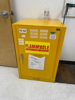 Edsal SC12F NFPA-Compliant Flammable Liquid Safety Storage Cabinet-cover