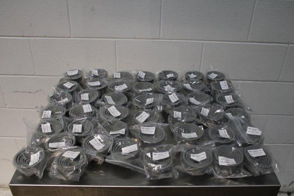 Fisher Scientific 1010AS Neoprene Rubber Filter Adapter Set (44 pcs) for Laboratory Filtration-cover