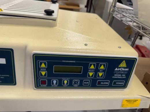 AirClean Systems AC632LFUVC PCR Workstation with Programmable UV Decontamination and Airflow Control-cover