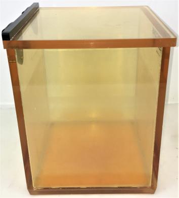 Jencons Radiation Safety Work Box with Hinged Lid-cover