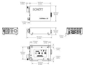 Schott A20980 CV-LS LED Fiber Optic Light Source with 6000K Cool White Illumination, 4 of 6