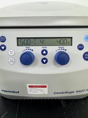 Eppendorf 5427R Refrigerated Benchtop Centrifuge with Digital Control-cover