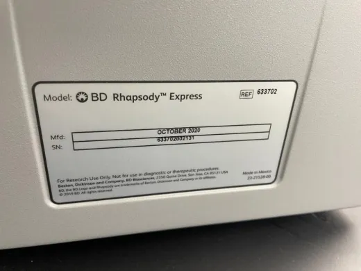 BD Rhapsody Express System for Single Cell Capture and Genomic-Proteomic Analysis