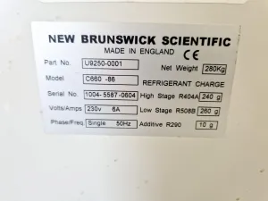 New Brunswick Scientific ULT Freezer Model C660, 8 of 16
