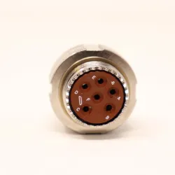 Amphenol D38999/26FE6SN MIL-DTL-38999 Series III Circular Connector, 6-Contact Crimp Socket Plug, 3 of 5