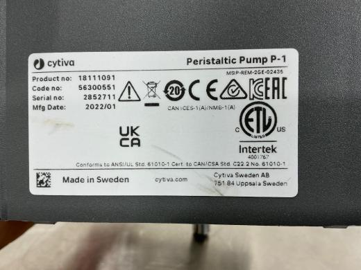 Cytiva Peristaltic Pump p-1 for Precision Fluid Transfer in Bioprocessing-cover