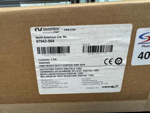 VWR Heavy Duty Vortex Mixer Model 97043-564-cover