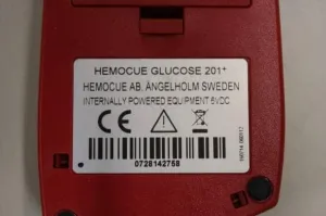 HemoCue Glucose 201+ Handheld Blood Glucose Meter with Microcuvette Technology, 2 of 2