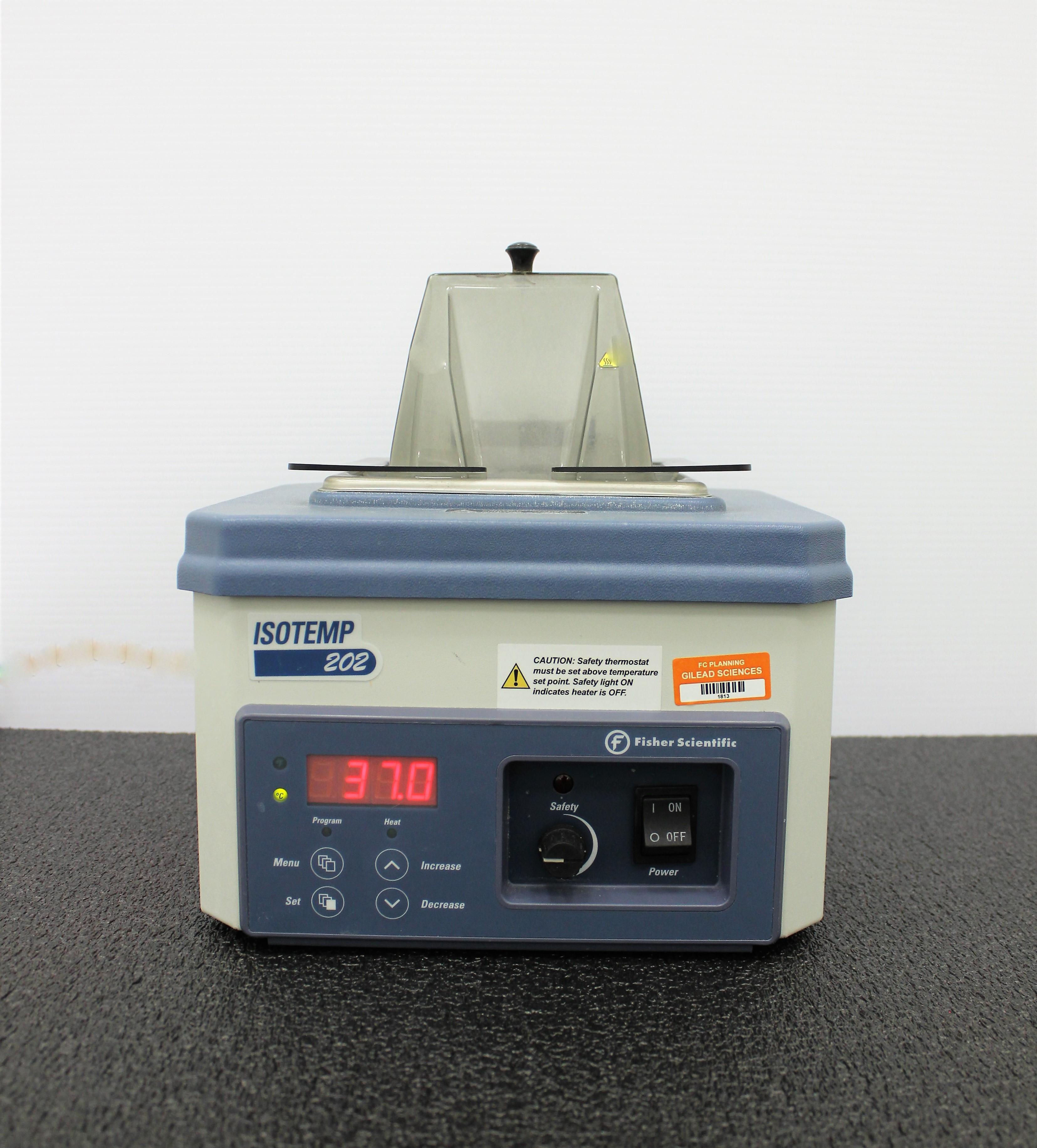 Fisher Scientific Iso Temp 202 Digital Water Bath, 2L Capacity, 120V 60Hz