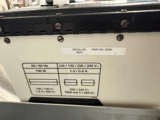 Terumo SCD IIB Sterile Tubing Welder Model 72508 for Laboratory and Medical Use