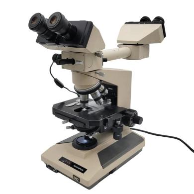 Olympus BH-2 Binocular Microscope with Dual Viewing Bridge and 5-Position Nosepiece-cover