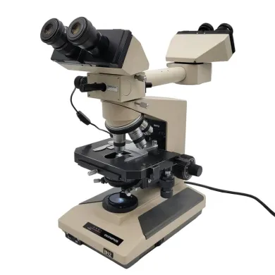 Olympus BH-2 Binocular Microscope with Dual Viewing Bridge and 5-Position Nosepiece