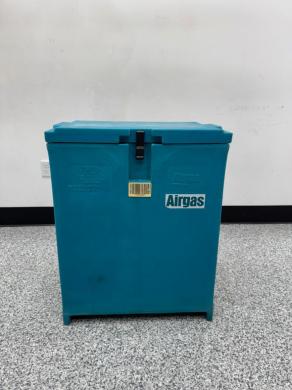 Airgas HR04P Dry Ice Storage Container for Cryogenic Sample Preservation-cover