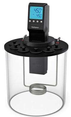 PolyScience MX17VB6G-A11B Glass Viscosity Bath (17L) with MX Temperature Controller-cover
