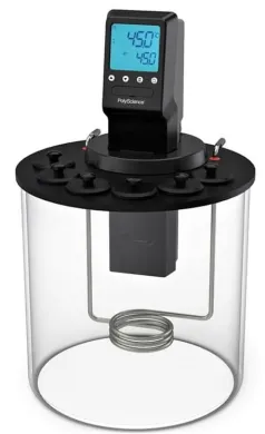 PolyScience MX17VB6G-A11B Glass Viscosity Bath (17L) with MX Temperature Controller