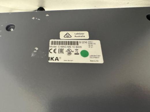 IKA C-Mag MS 10 Magnetic Stirrer-cover