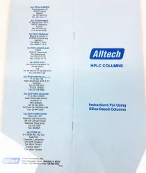 Alltech Econosil 60147 C18 Reversed-Phase LC Column 25 cm × 4.6 mm × 10 µm, 8 of 20