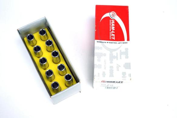 HAM-LET 767LP Stainless Steel 1/2-Inch Tube Fitting Set, 3001850, Pack of 10-cover