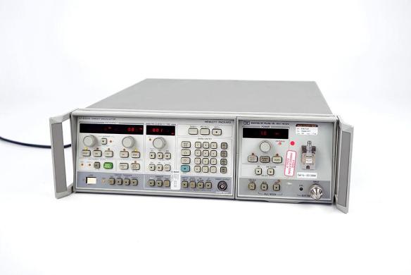 HP 8350B Sweep Oscillator with 83572B RF Plug-In, 26.5–40 GHz-cover