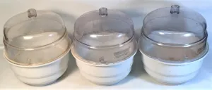 Bel-Art Space Saver F42025-0000 Plastic Vacuum Desiccator (240mm ID), 5 of 8