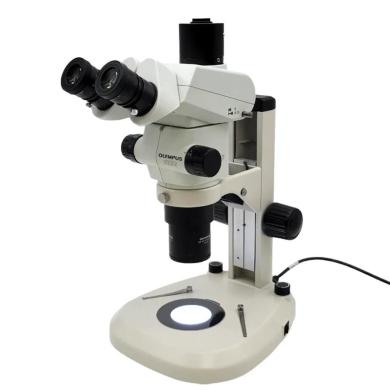 Olympus Stereo Microscope SZX7 with Trinocular Head and Transmitted & Reflected LED Light Stand-cover