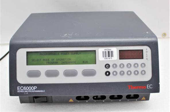 Thermo EC6000P Series 90 Model FB6000P-115 Programmable Electrophoresis Power Supply 6000V 200mA 200W-cover