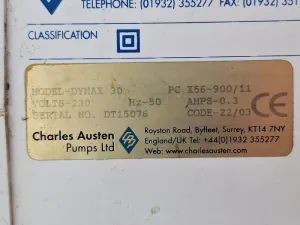 Charles Austen Pumps Dymax 30 Vacuum Pump, 3 of 3