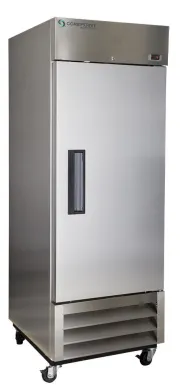 Corepoint Scientific GPR231SSS-0 1C to 10C Single Swing Solid Door Stainless Steel Laboratory Refrigerator