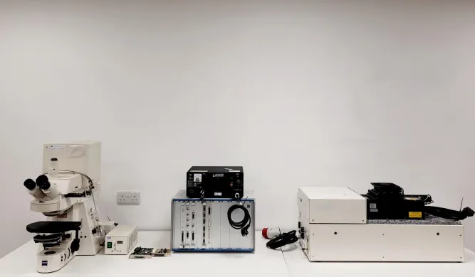 Zeiss Axioplan 2 Microscope with LSM 510 Laser Scanning System