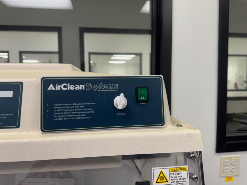 AirClean Systems AC632DB AirClean 600 PCR Workstation with UV Light and HEPA Filtration
