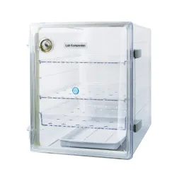 Jeio Tech Cubic Lab Desiccators with Hygrometer and UV-Blocking Option, 2 of 3