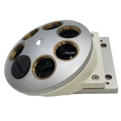 Leica DMRBE Coded Nosepiece 7-Position Microscope Objective Turret
