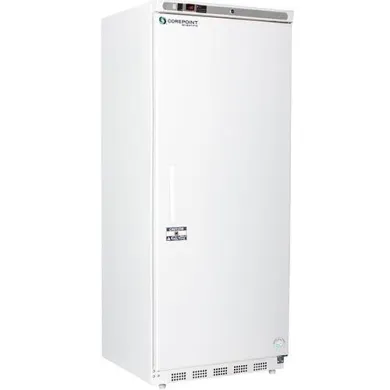 Corepoint Scientific NSPF201WWW-0MHC -15C to -25C Single Swing Solid Door Freezer
