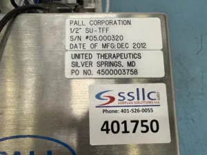 Pall 1/2" SU-TFF Single-Use Tangential Flow Filtration System, 4 of 4