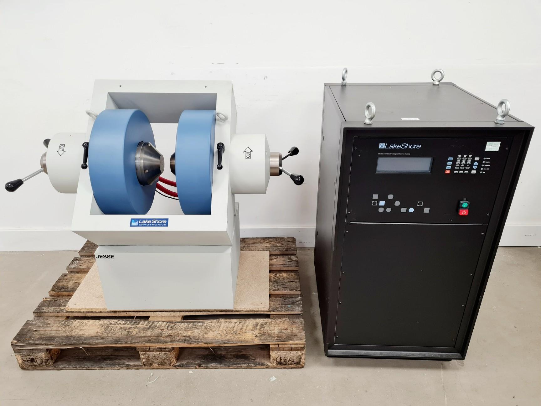 LakeShore Cryotronics EM7-HV Magnet with Control Unit