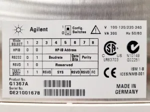 Agilent 1100 Series High-Performance Liquid Chromatography (HPLC) System with Modular Components, 37 of 67