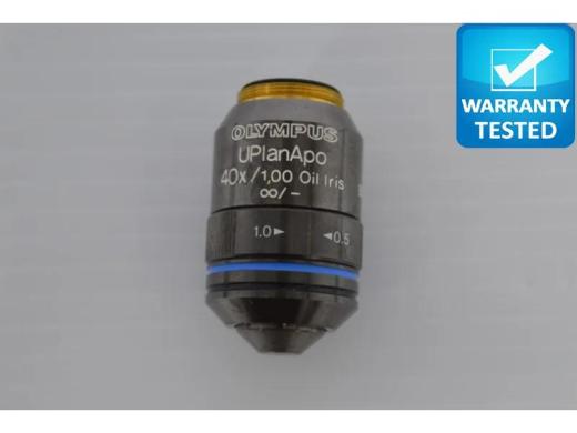 Olympus UPlanApo 40x/1.00 Oil Iris Microscope Objective Unit 2-cover
