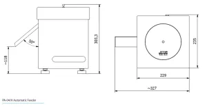 Radwag PA-04/H Automatic Feeder, 2 of 2