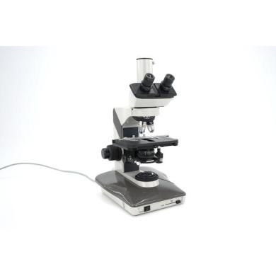 Nikon Labophot-2 Trinocular Microscope Mikroskop CFWE10xA/18 Plan 10x 40x Abbe 1.25-cover