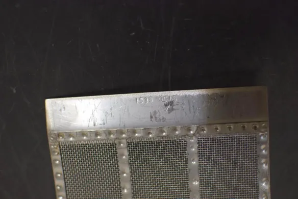 Fitzpatrick Fitzmill Screen for Laboratory Milling and Particle Size Reduction