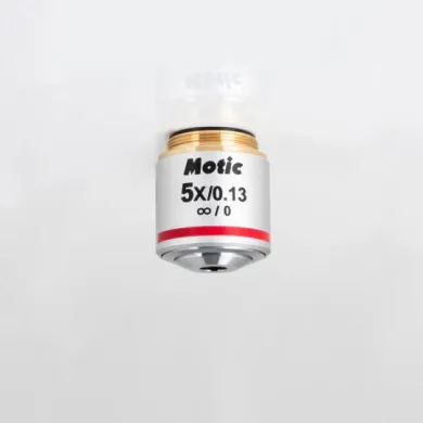 MOTIC LD Plan Achromatic 5X/0.13 Microscope Objective for Panthera TEC MET Series