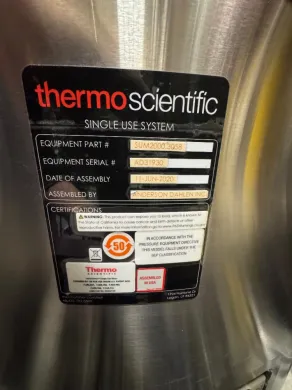 Thermo Fisher Scientific HyPerforma SUM2000.3058 500L Single-Use Mixer for Bioprocessing