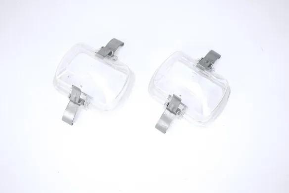 2x Eppendorf Lids for A-4-44 Rotor Rectangular Buckets 5804712005