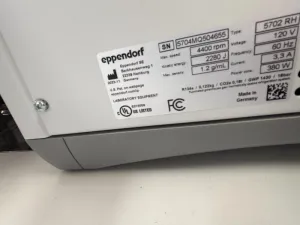 Eppendorf 5702 RH Refrigerated Centrifuge, 3 of 3