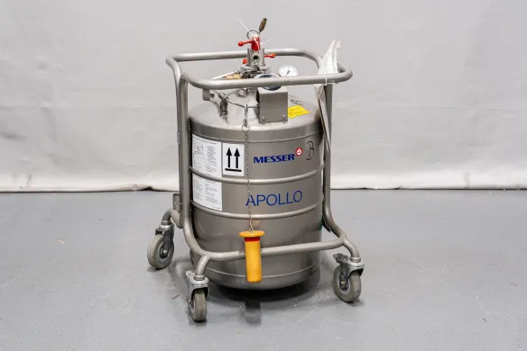 Messer Apollo 50 Cryogenic Dewar Liquid Nitrogen Storage Tank