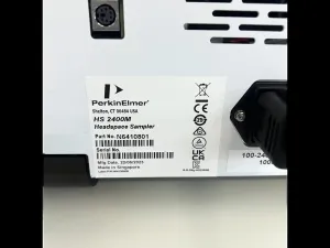PerkinElmer GC 2400 System with HS 2400M Headspace Sampler and PGXplus H2 160 Hydrogen Generator, 14 of 26